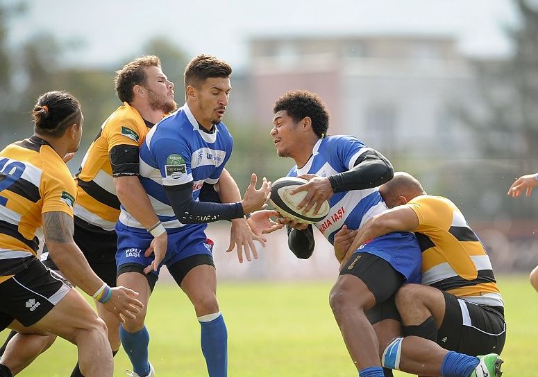 Echipa de rugby din Iaşi a ocupat locul 3 la Campionatul Naţional de 7
