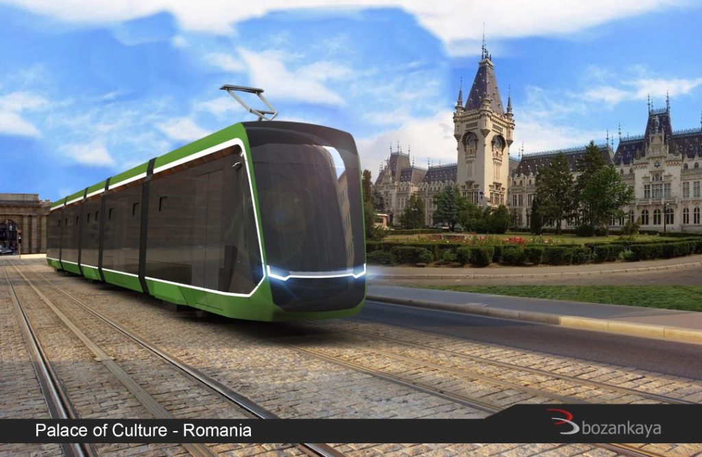 Tramvaiele turceşti Bozankaya nu pot ieşi încă la stradă. Primăria Iaşi a trimis o cerere către AFER