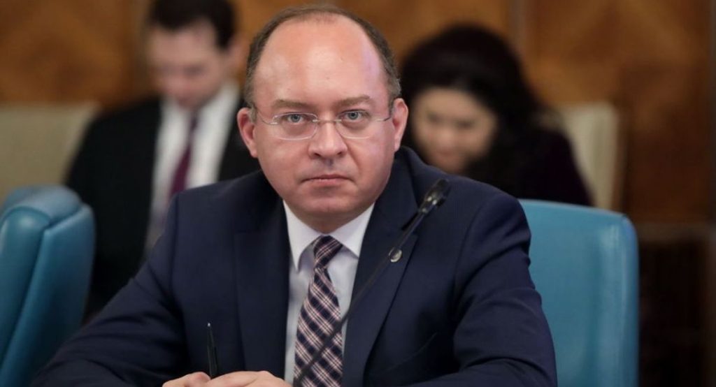 Ambasada României de la Kiev, redeschisă. Ministrul Bogdan Aurescu a făcut anunțul