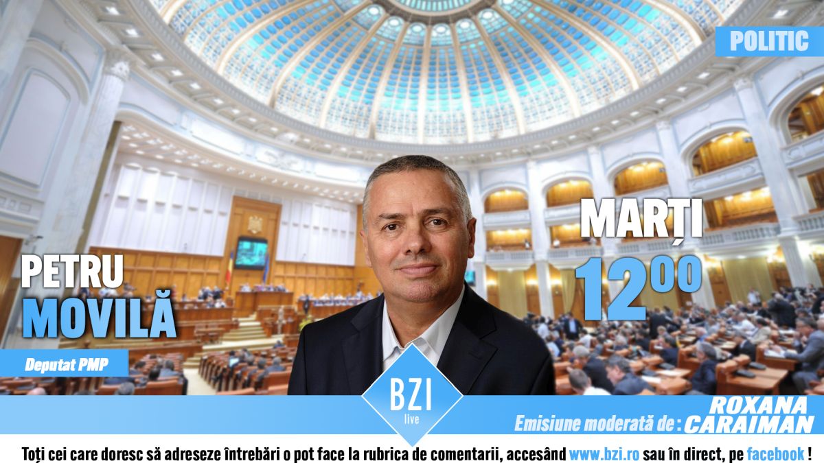 Start alegerile parlamentare 2020. Deputatul Petru Movilă prezintă noile proiecte ale PMP pentru viitorul mandat legislativ din Parlamentul României