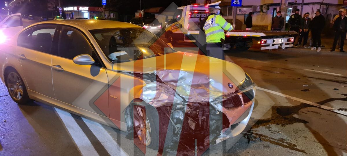 Accident rutier cu victimă în zona Granit din Iași. Unul dintre șoferi, sub influența băuturilor alcoolice – Exclusiv, Galerie Foto, Video