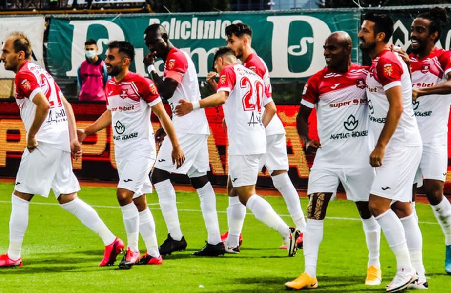 Meciul dintre formaţia FC Hermannstadt și echipa Chindia Târgovişte s-a terminat la egalitate
