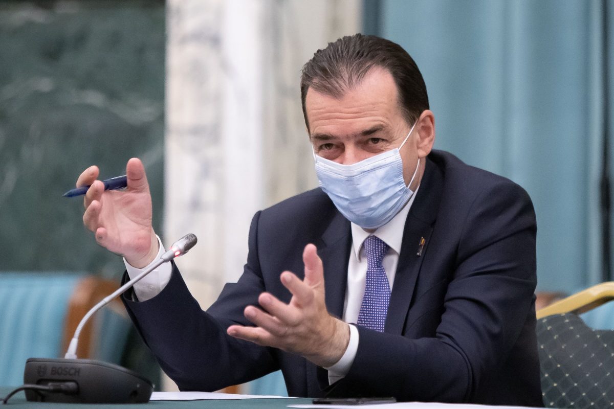 Premierul Ludovic Orban a anunțat că Executivul aprobă schema de ajutor pentu HoReCa – VIDEO