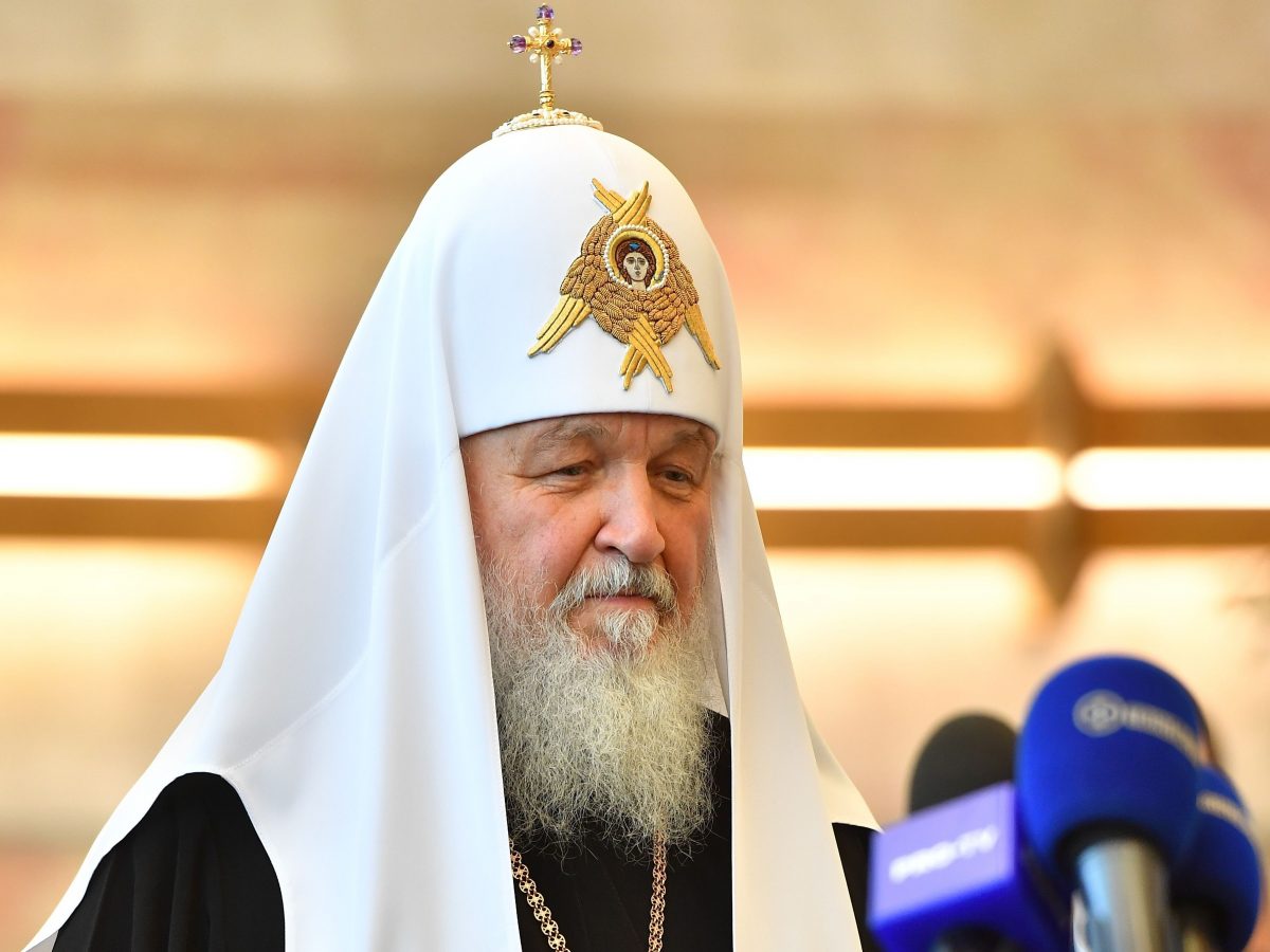 Patriarhul Kirill a fost diagnosticat cu Covid-19. Şeful Bisericii Ortodoxe Ruse şi-a anulat toate evenimentele