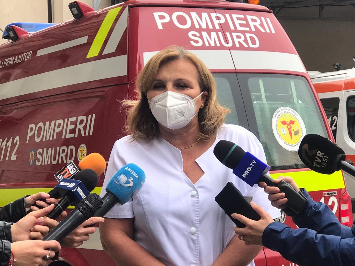 Prof. dr. Diana Cimpoeșu, apel către populație: „Nu testăm pentru COVID-19 pe toți care se prezintă la Unitatea de Primiri Urgențe. Îi tratăm pentru ceea ce au venit”