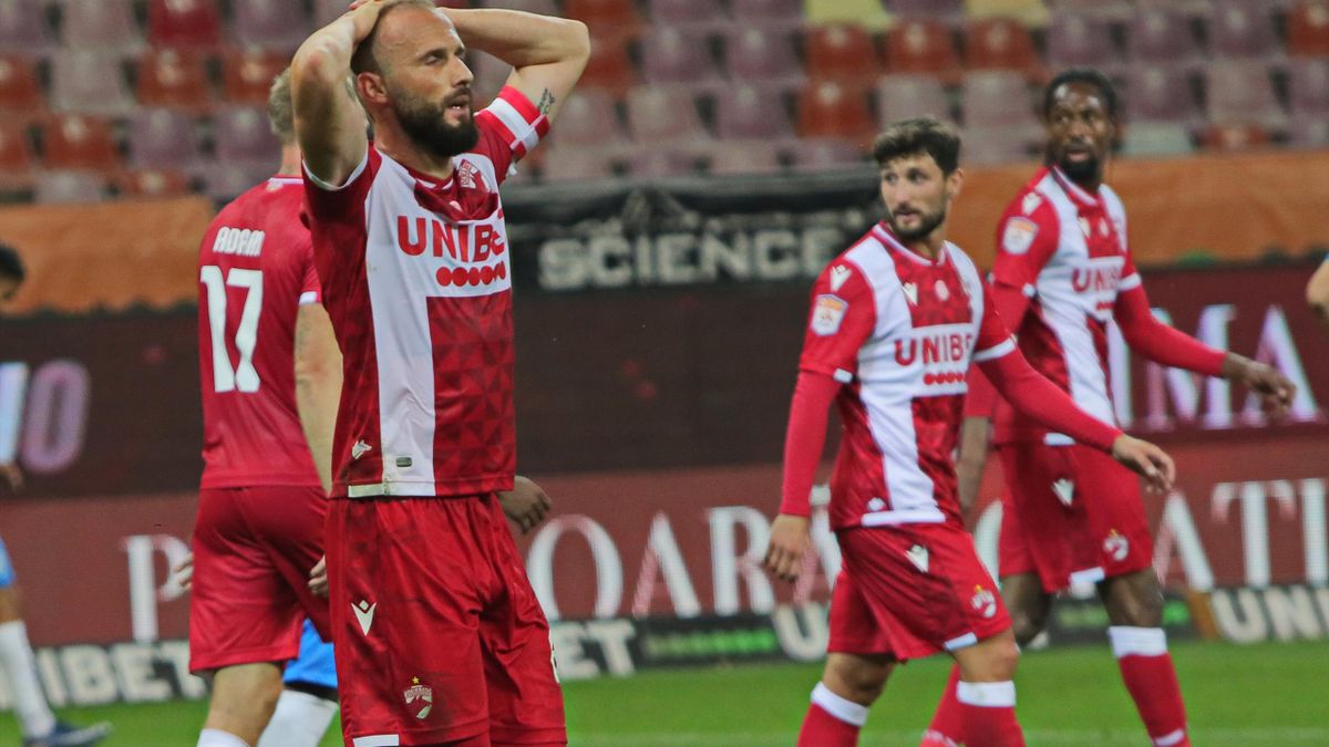 Înfrângere pentru Dinamo în meciul cu Astra Giurgiu. „Câinii roșii” au pierdut cu scorul de 0-1