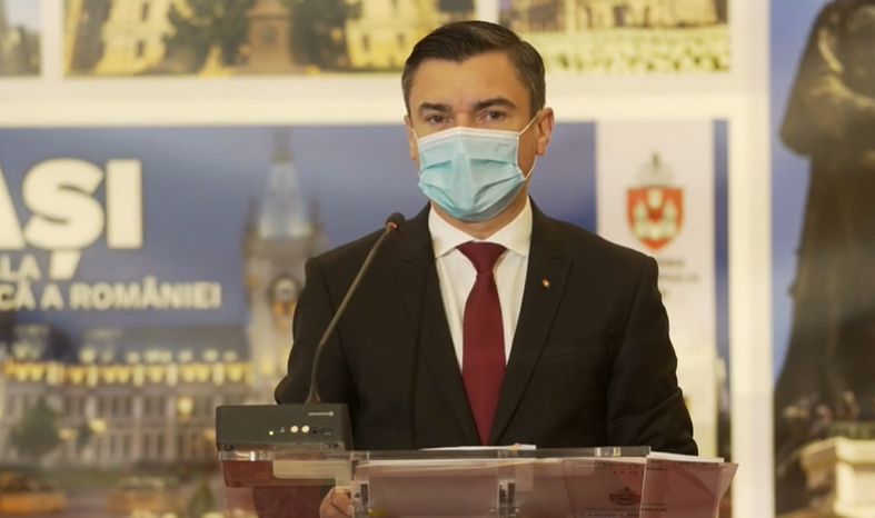 Conferinţă la Palatul Roznovanu. Primarul Mihai Chirica prezintă noi obiecte ale municipalităţii – LIVE VIDEO