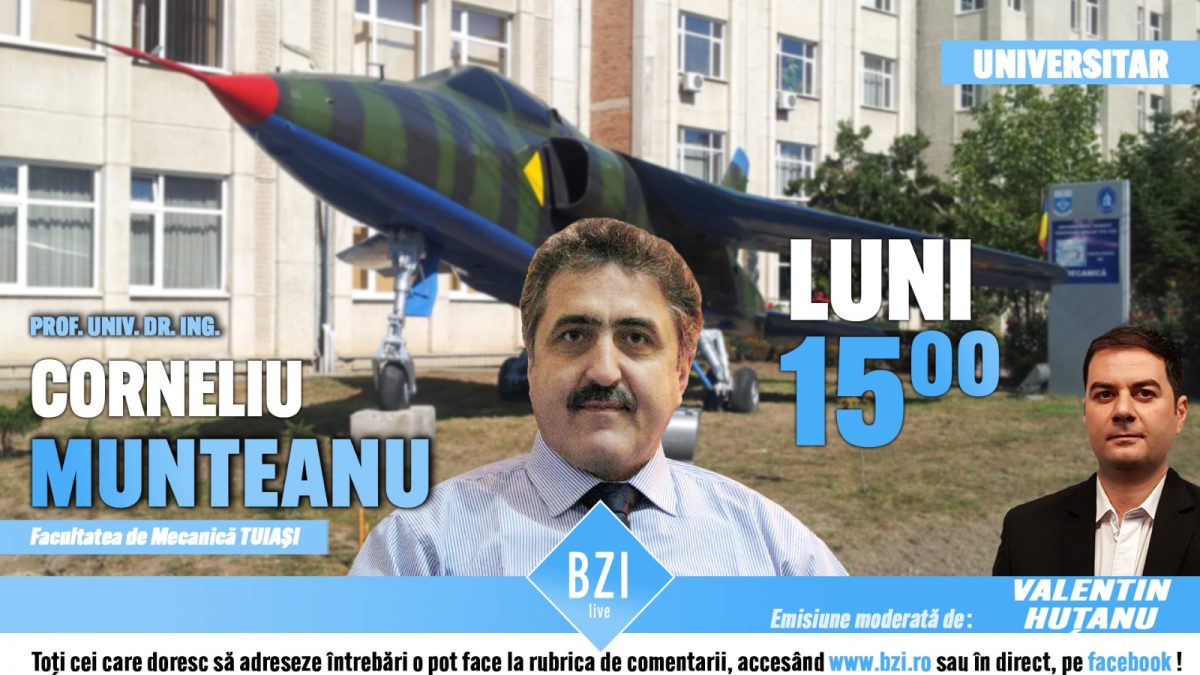 Despre cum o echipă de cercetători ai Universității Tehnice din Iași a fost cooptată într-un proiect destinat dezvoltării de tehnologii utilizate chiar de Armata Statelor Unite ale Americii, într-o ediție specială BZI LIVE alături de prof. univ. dr. Corneliu Munteanu
