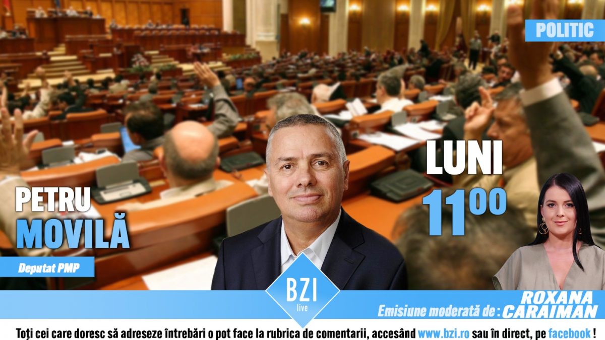Deputatul PMP Petru Movilă revine la BZI LIVE. Cele mai noi detalii și obiective prezentate ieșenilor, înainte de startul campaniei electorale pentru Parlamentul României