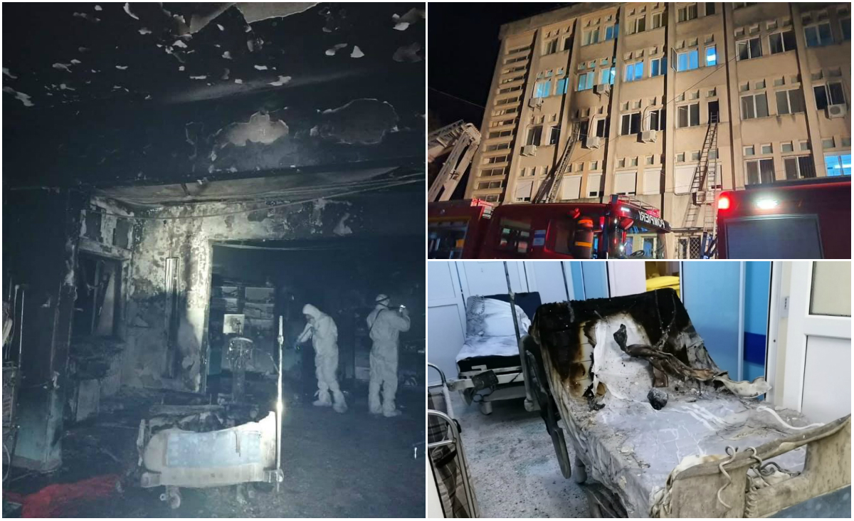 S-a aflat! Care sunt cauzele producerii incendiului de la Spitalul Clinic Județean de Urgență Piatra-Neamț