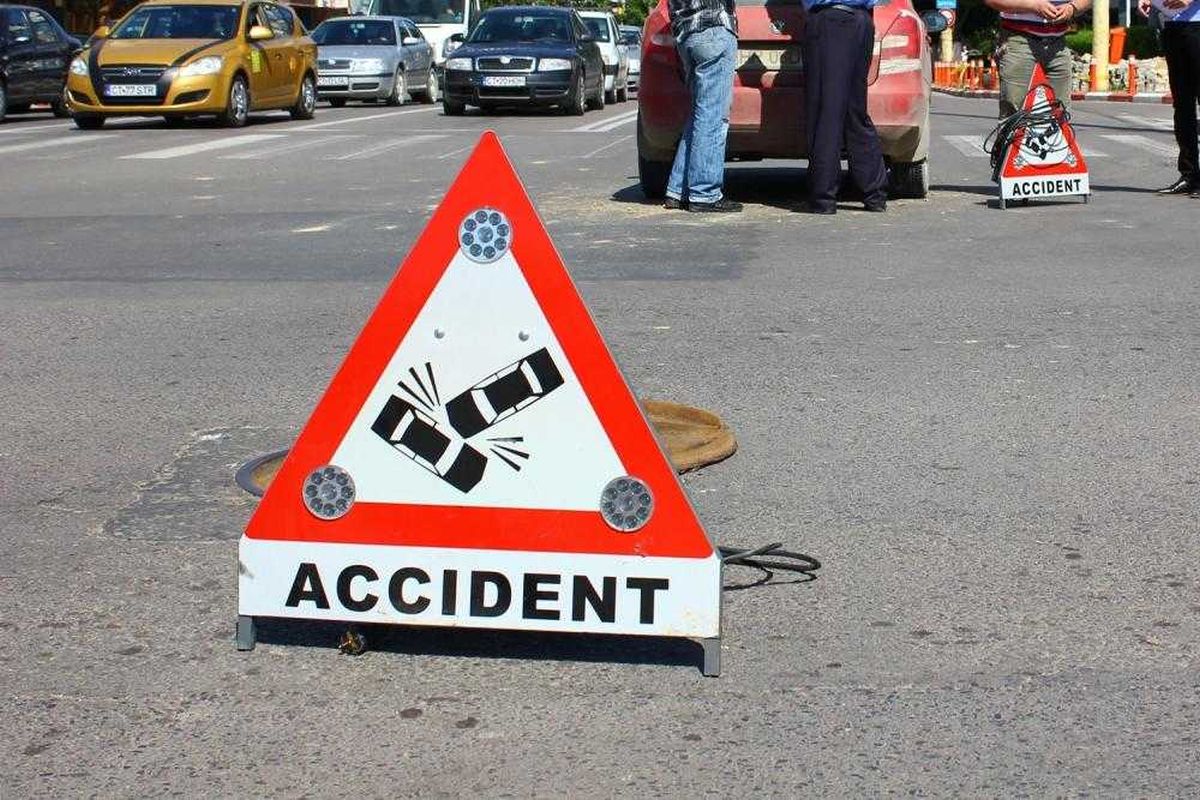 Accident rutier în zona CUG din Iași – Exclusiv