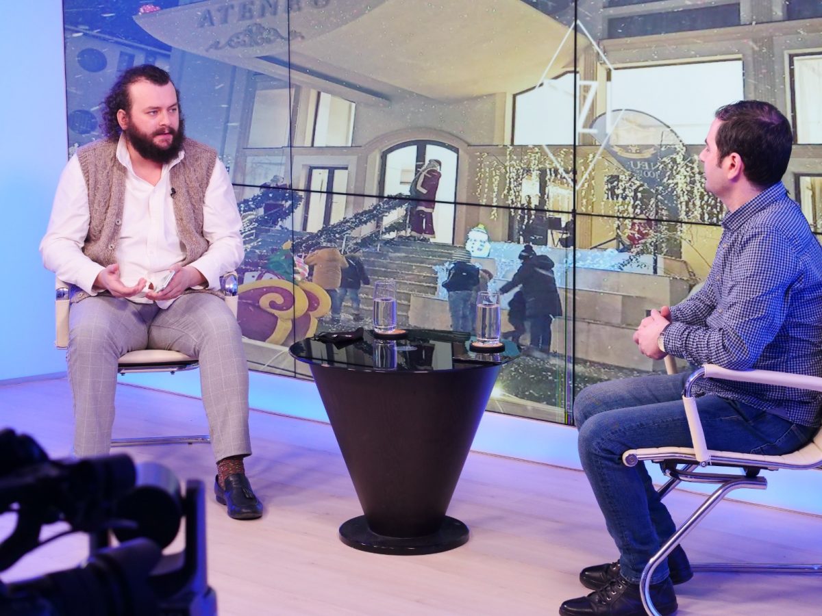 Managerul Ateneului Național din Iași a relatat despre noile proiecte culturale, surprizele pregătite publicului, dar și despre activitatea instituției în pandemie, în Studioul BZI LIVE – FOTO/ VIDEO