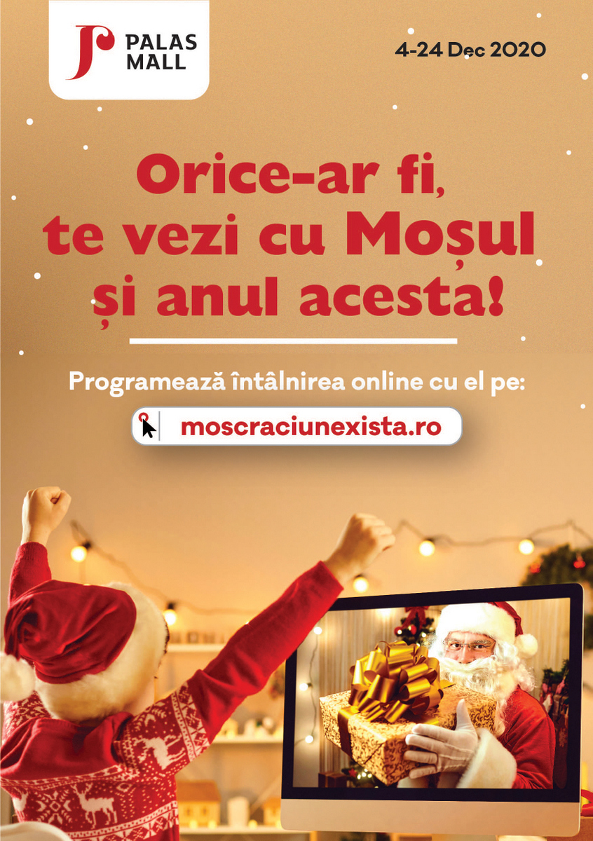 Moș Crăciun există! Orice-ar fi, IULIUS te ajută să te vezi cu el și anul acesta!