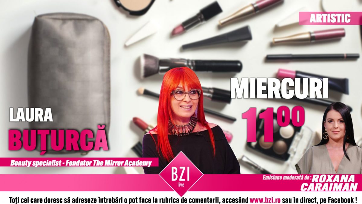 Idei de machiaj pentru Revelion 2021. Laura Buțurcă, beauty specialist, oferă sfaturi la BZI LIVE pentru a arăta perfect chiar și cu mască!