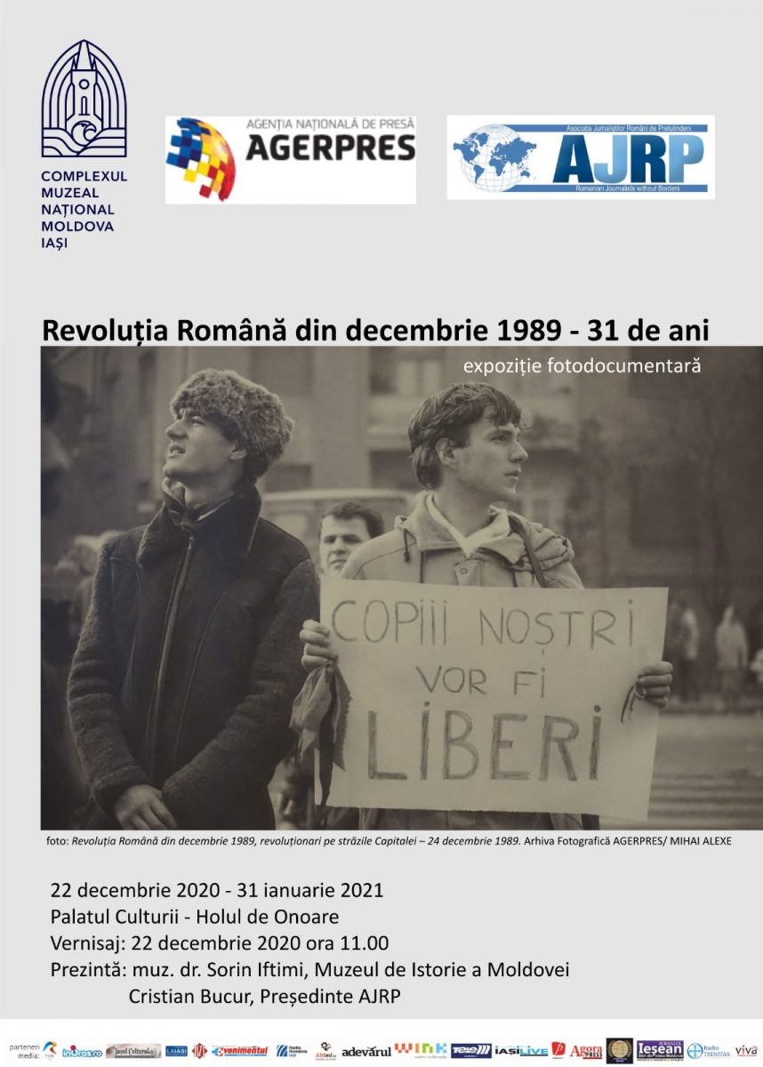 Expoziția foto-documentară „Revoluția Română din decembrie 1989 – 31 de ani”