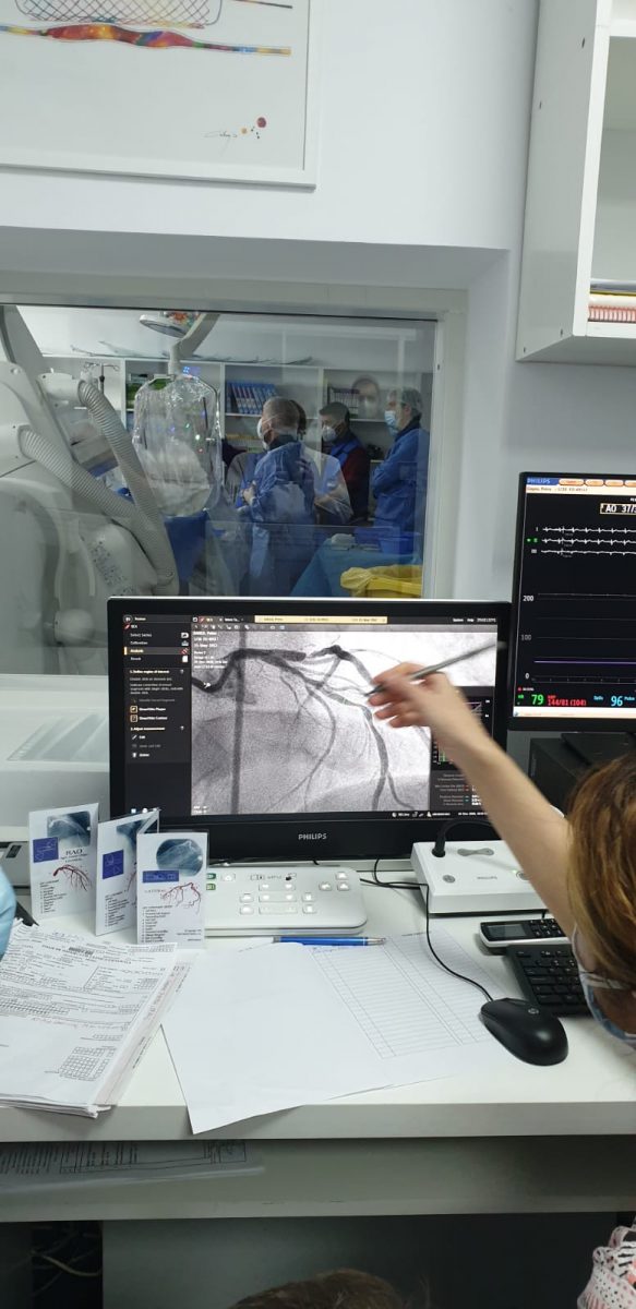 Prima coronarografie s-a realizat la Clinica de Cardiologie de la Spitalul Sf. Spiridon Iași