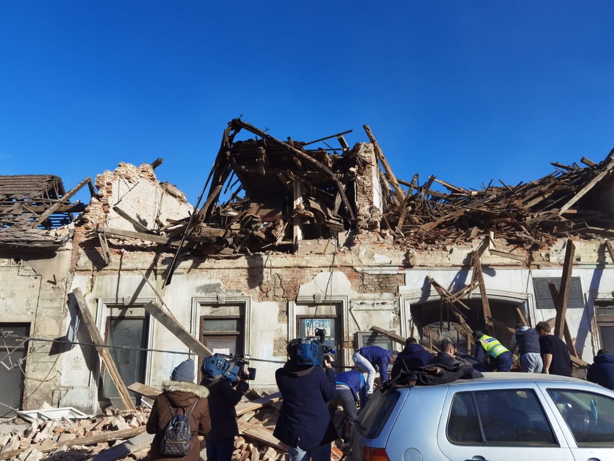 Bilanț provizoriu: Șapte persoane au murit, iar alte zeci au fost rănite în urma cutremurului din Croația