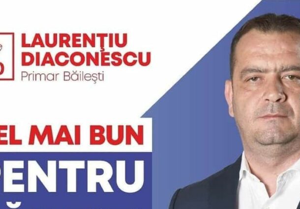 Un politician din PSD, condamnat la închisoare pentru trafic de droguri. Laurențiu Alin Diaconescu a candidat la Primăria  Băilești