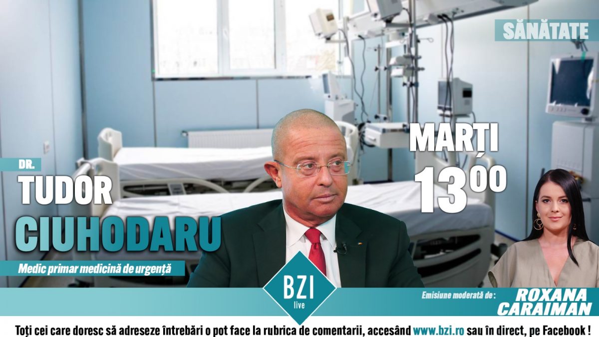 Excesele alimentare de sărbători și afecțiunile asociate. Dr. Tudor Ciubotaru oferă sfaturi medicale la BZI LIVE pentru a trece sănătoși în noul an