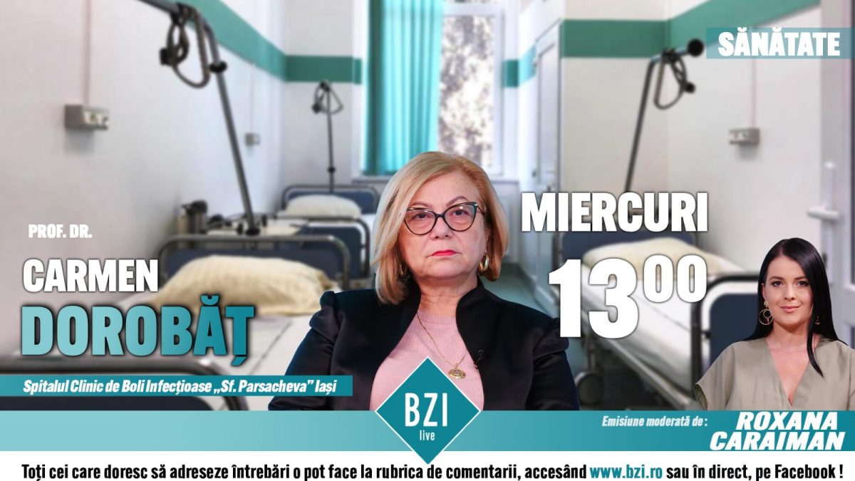 A apărut o nouă tulpină a coronavirusului. Prof. dr. Carmen Dorobăț detaliază la BZI LIVE motivele de îngrijorare cauzate de această mutație a virusului SARS-CoV-2