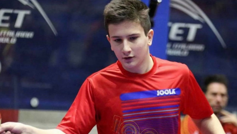 Marius Rădoi, fiul adjunctului IPJ Olt, a murit la 20 de ani, într-un accident. Era multiplu campion de tenis de masă