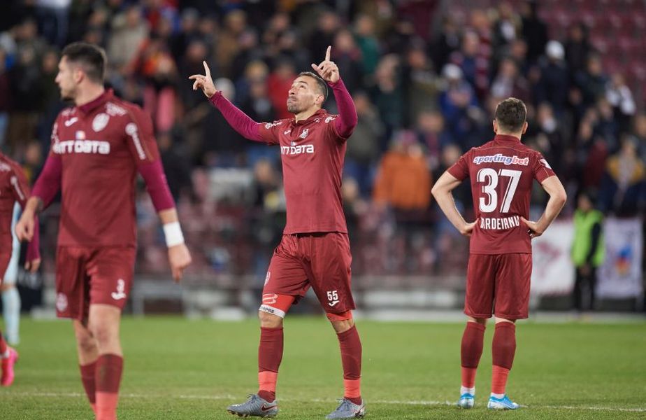 CFR Cluj a învins FCSB cu 2-0 în meciul din etapa a XIII-a a Ligii I