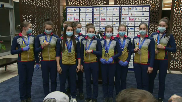 Fetele de aur ale României! Tricolorele au cucerit mai toate medaliile de la Campionatul European de Gimnastică