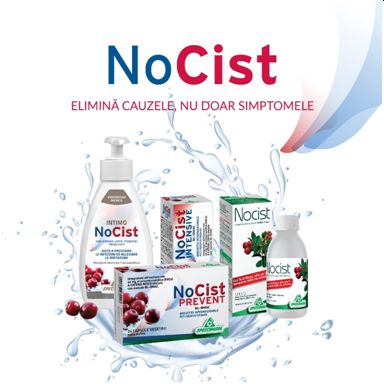Ropharma propune gama Nocist ca ajutor rapid și eficient pentru infecțiile tractului urinar