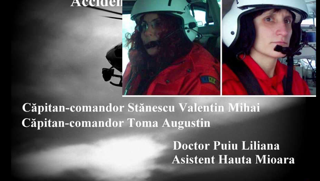 Eroii nu mor niciodată! Au trecut 15 ani de la tragedia SMURD în care şi-au pierdut viaţa un medic, o asistentă şi doi piloţi