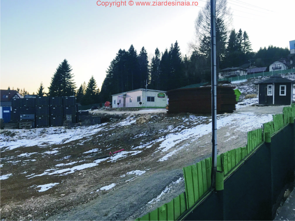 Dezvoltatorii de la Green Park din Iaşi vor să dea o lovitură de zile mari în Sinaia! Construiesc cu încălcarea  planului de urbanism al oraşului FOTO
