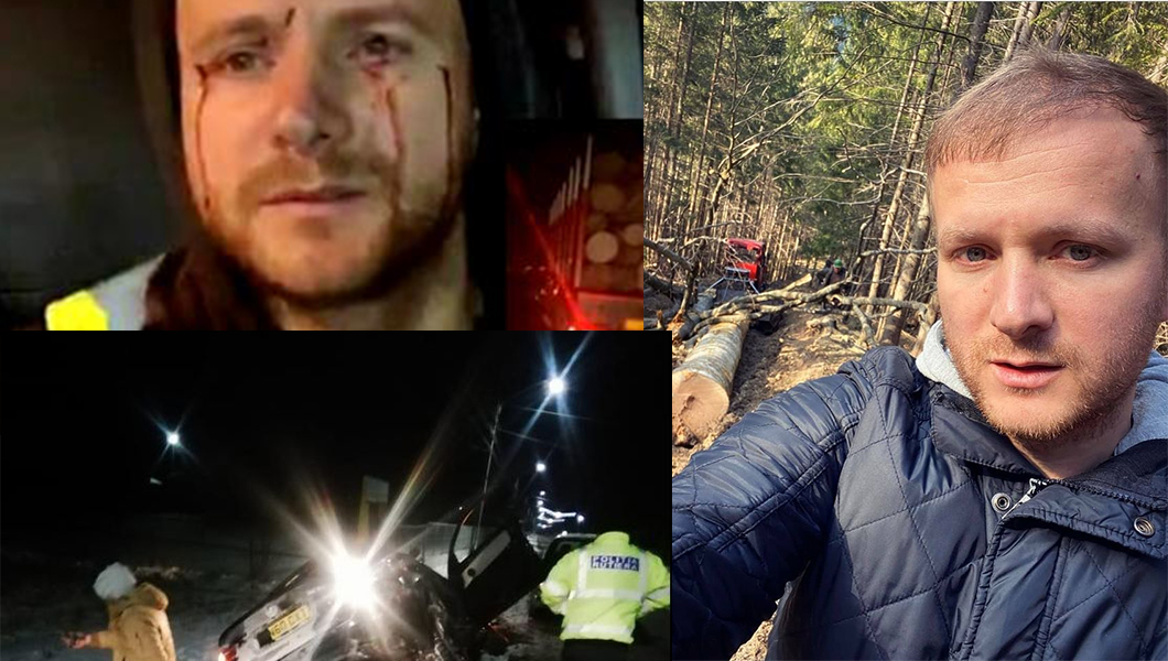 Activistul Daniel Bodnar a fost transportat de urgență la spital din Iași după un accident rutier grav! Care este starea lui de sănătate
