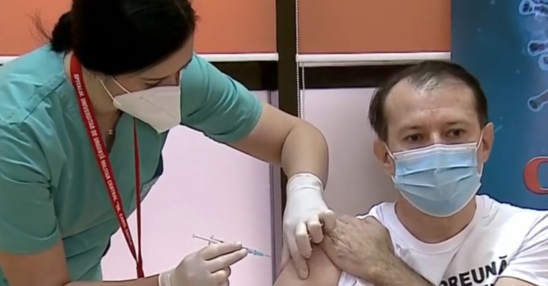 Florin Cîțu, despre vaccinarea anti-COVID-19: „Putem să ajungem la 150.000 de vaccinuri făcute pe zi, doar să avem dozele”
