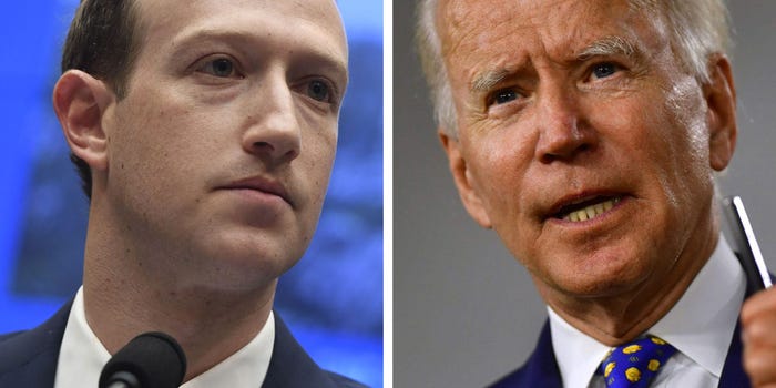 Joe Biden, președintele SUA, şi Mark Zuckerberg nu se înţeleg! Președintele ar putea revoca o lege care ar aduce pagube importante pentru Facebook