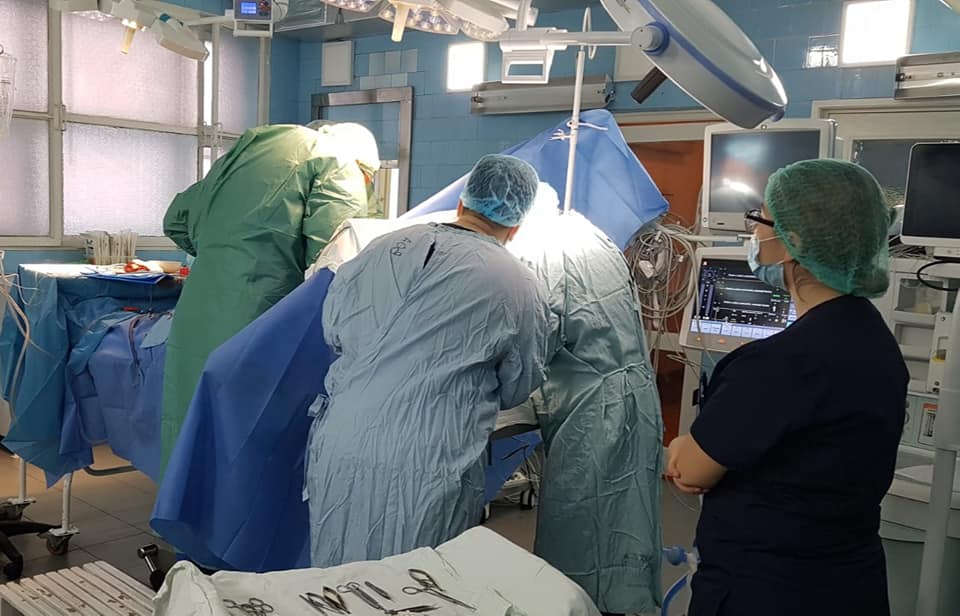 Operație de prelevare de organe la Spitalul de Neurochirurgie din Iași