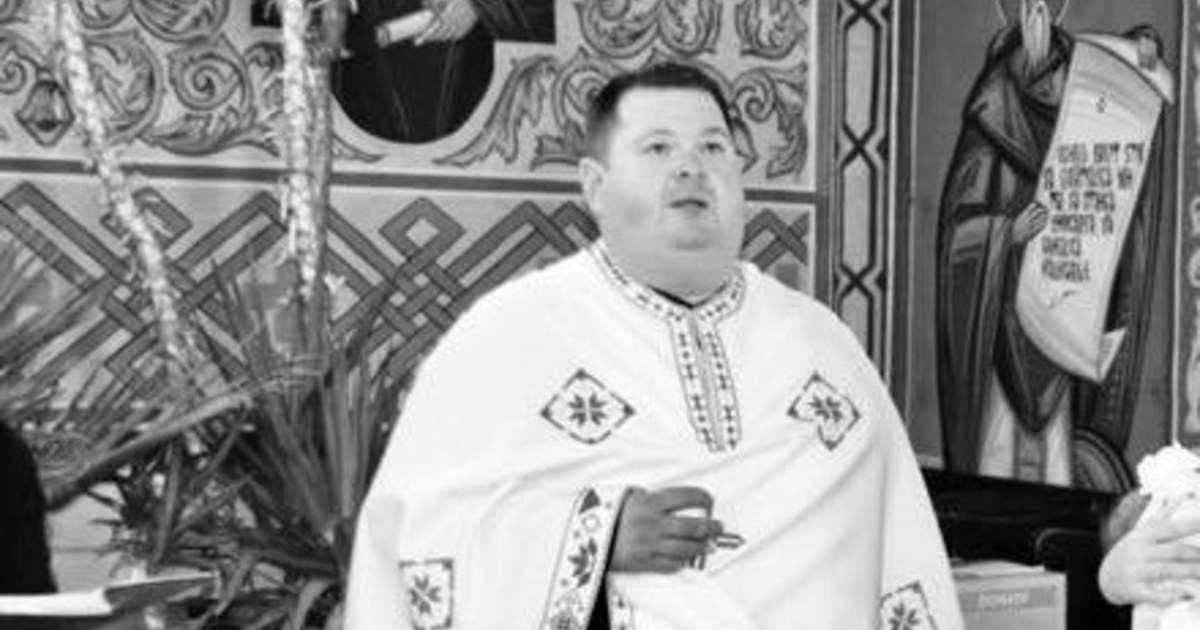 Preotul Alin Pășcuţa a murit de embolie pulmonară. Avea 39 de ani şi ieşise pozitiv la testul COVID