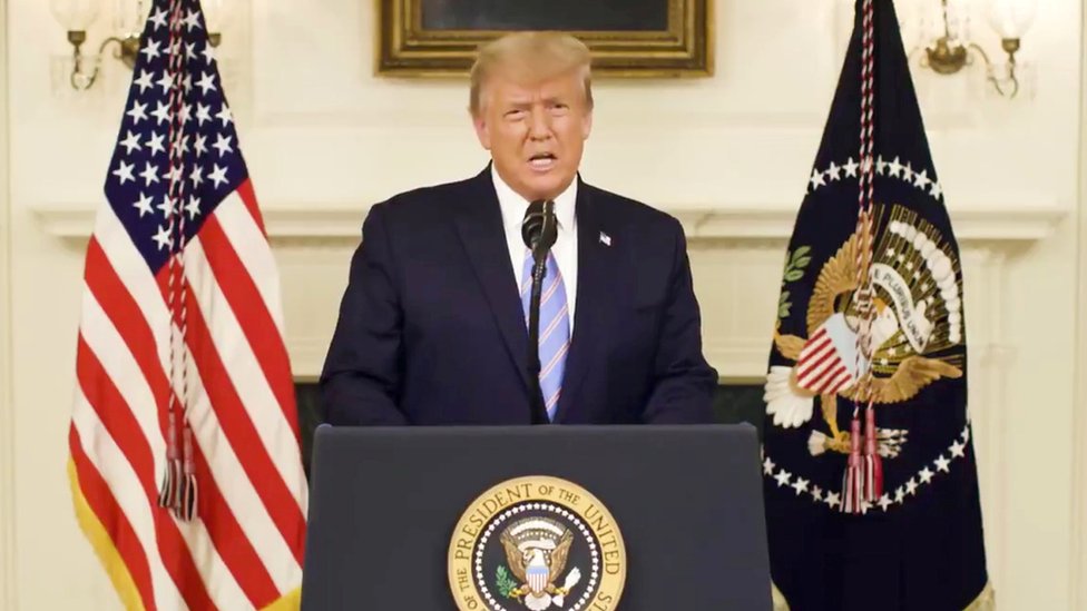 Donald Trump a declarat stare de urgență la Washington. Decizia luată fix înainte de a pleca de la Casa Albă