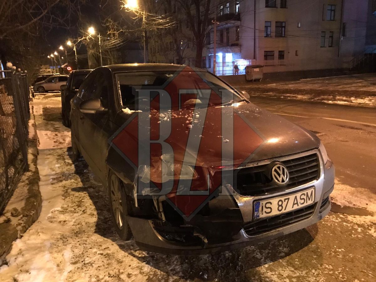 Accident rutier în zona Granit din Iași. Două autoturisme au fost implicate în coliziune – EXCLUSIV/ FOTO