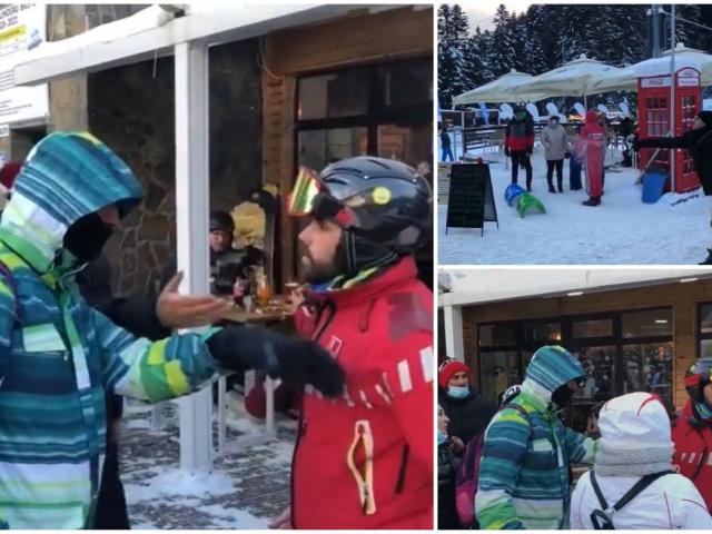 Mai mulţi turişti din Buşteni au aruncat cu vin fiert şi zăpadă într-o Ambulanță care intervenea la o urgență: Ne-a speriat copiii