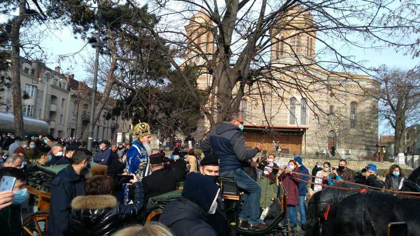 Slujba de Bobotează la Constanța: ÎPS Teodosie îndeamnă credincioșii să nu supere autoritățile