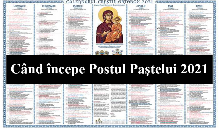 Când începe Postul Paștelui 2021. Toți credincioșii trebuie să știe asta