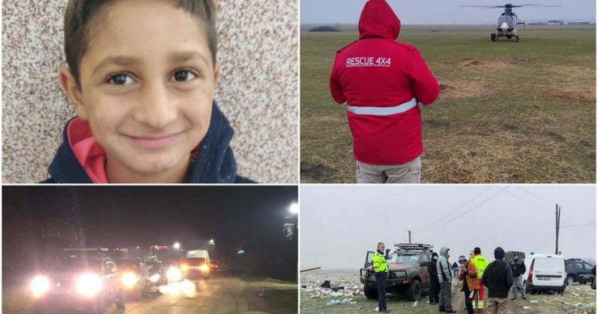 Căutările lui Sebi, copilul de 7 ani din Arad dispărut de o lună, au fost oprite