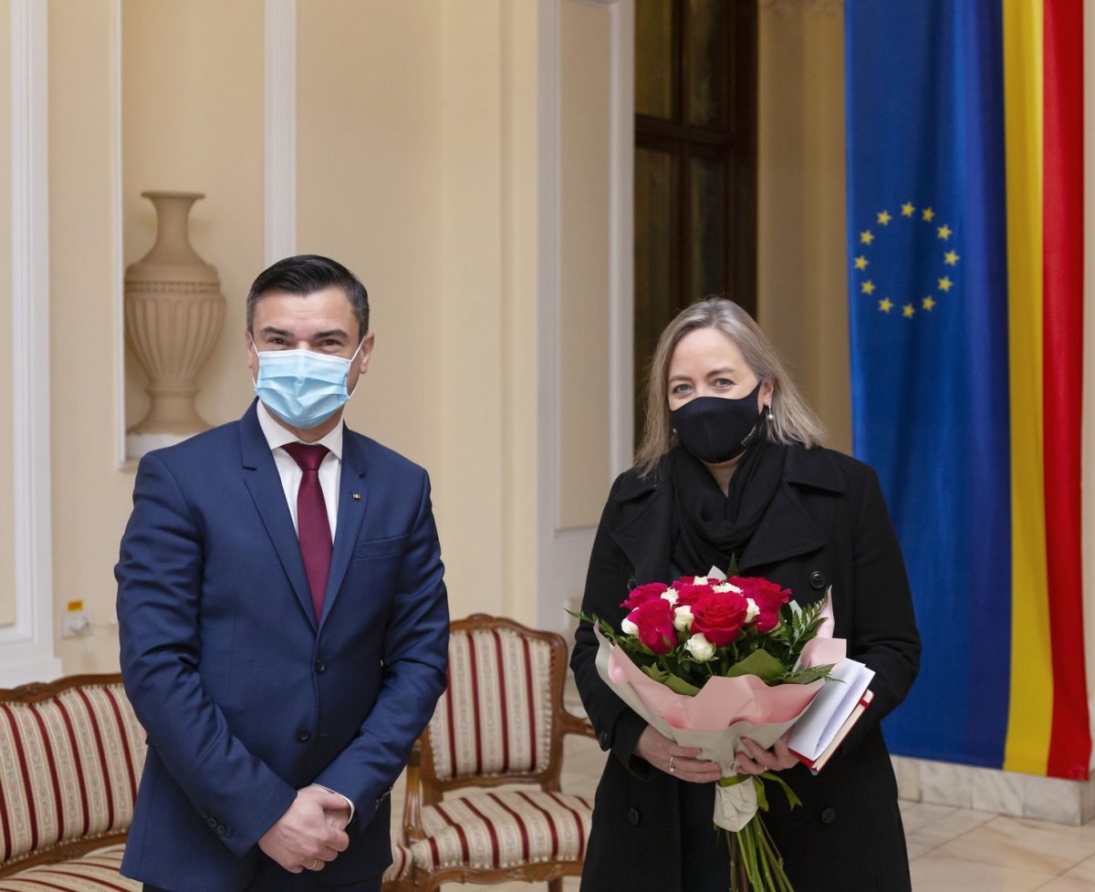 Primarul Mihai Chirica a avut o întrevedere oficială cu Ambasadorul Canadei