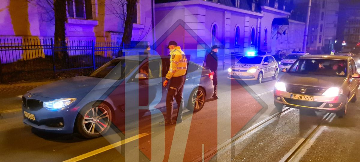 Filtru al poliției ieşene în zona Bucșinescu – Exclusiv, Galerie Foto