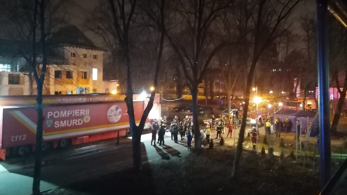 Primele reacții ale oficialilor după incendiul de la Institutul de Pneumoftiziologie „Marius Nasta”