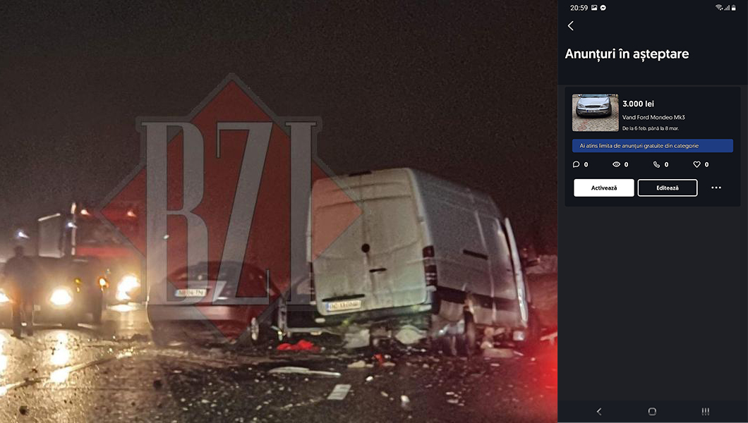 Detaliile cumplite ale accidentului mortal din Miroslava! Maşina care a ucis două vieţi fusese cumpărata chiar în ziua tragediei EXCLUSIV