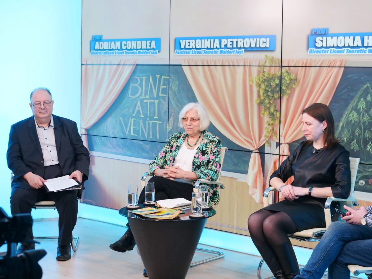 Reprezentanţii Liceului Teoretic „Waldorf” Iaşi au discutat despre valorile și principiile pedagogiei Waldorf, activitatea educațională, proiectele instituției, dar și despre munca alături de elevi