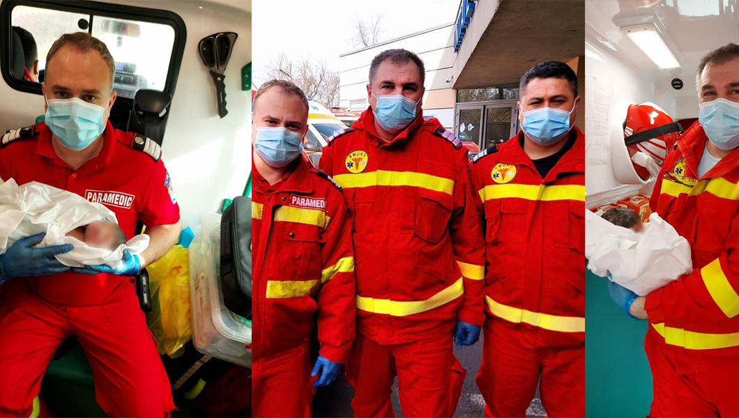 Povestea echipajului SMURD care a asistat la o naştere: Teoretic știm ce să facem, vom pune în practică