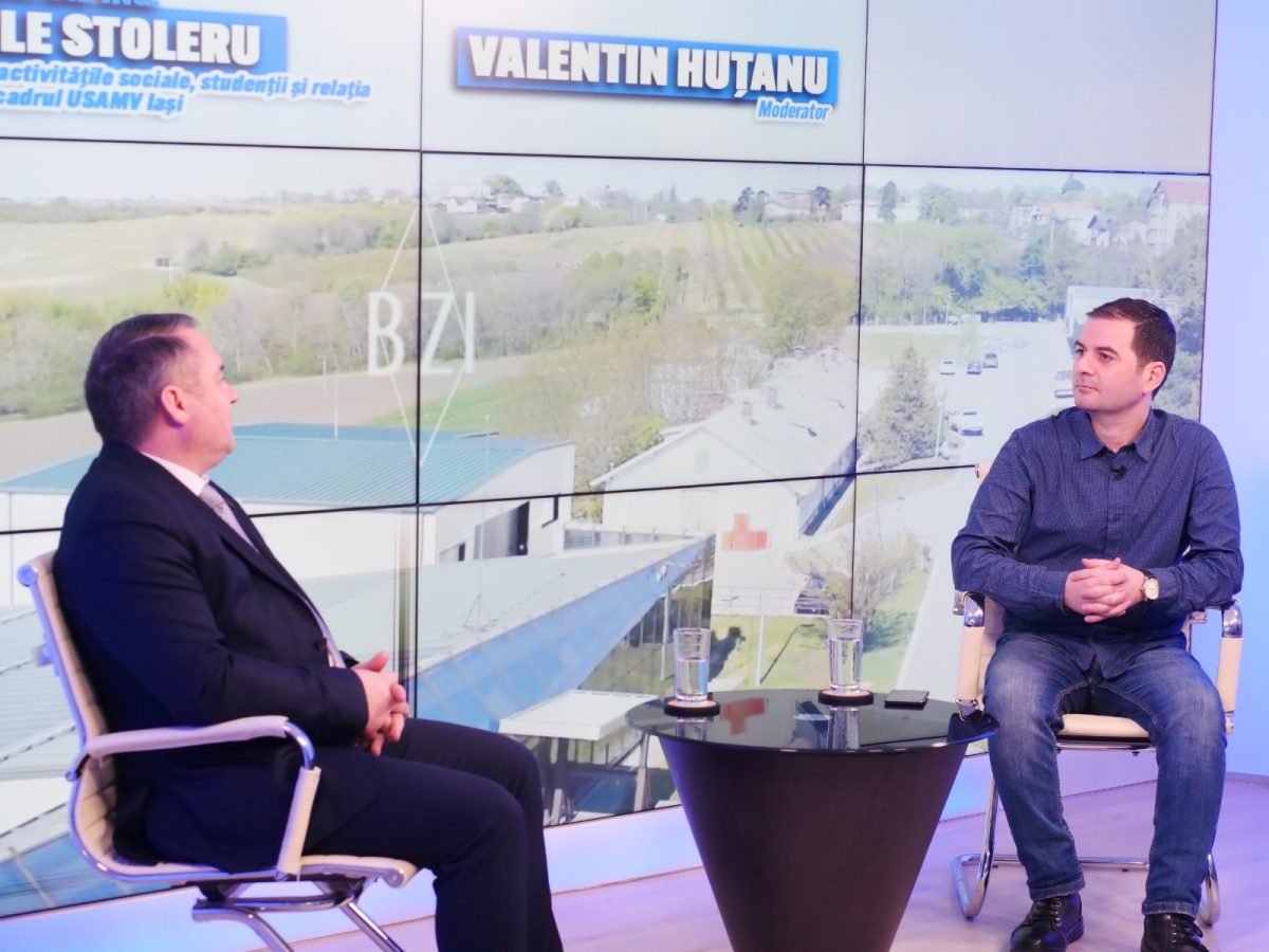 Prorector al USAMV Iași a discutat despre viața în campus, burse, antreprenoriat, domeniul legumiculturii ecologice, dar și despre parteneriatul pentru o reușită pe piața muncii a viitorilor absolvenți, în Studioul BZI LIVE – FOTO/ VIDEO