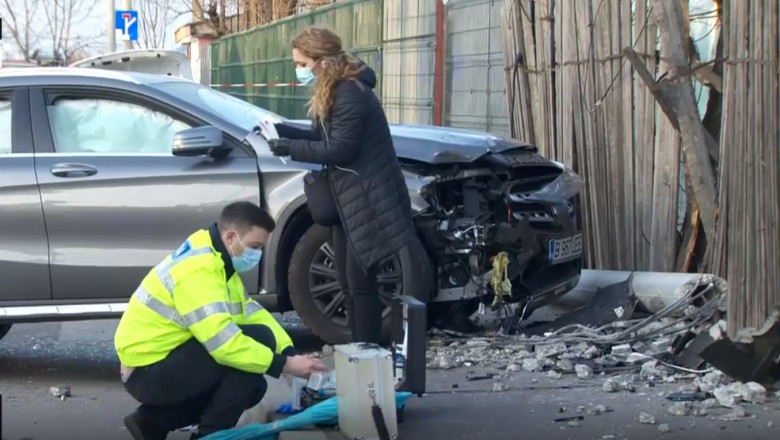 Şoferiţa care a provocat tragedia din București soldată cu moartea a două fetițe, eliberată de oamenii legii