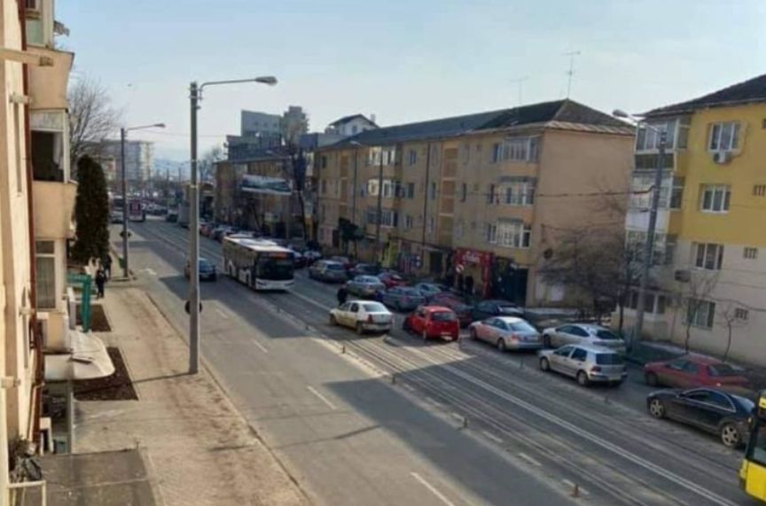 Un nou accident pe bulevardul Tudor Vladimirescu